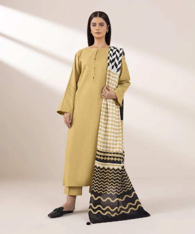 Printed Khaddar Dupatta