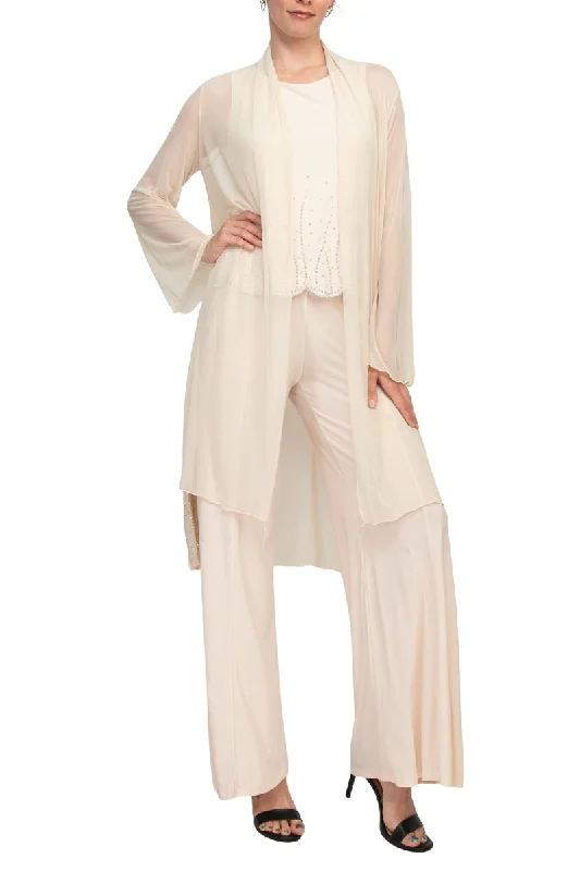 Marina 267493 Long 2 Piece Formal Mother of the Bride Pantsuit