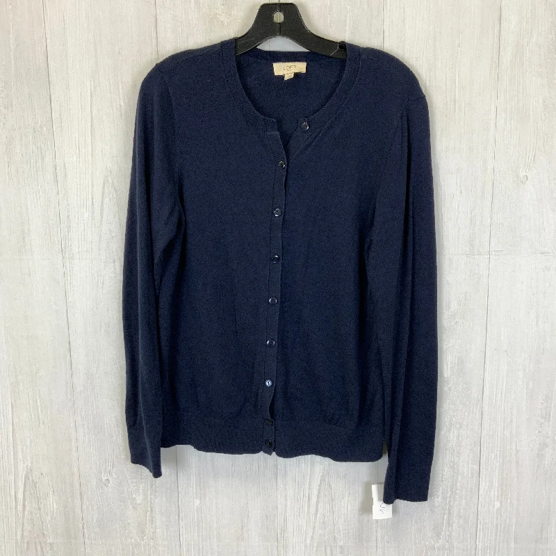 Cardigan By Loft In Blue, Size: L