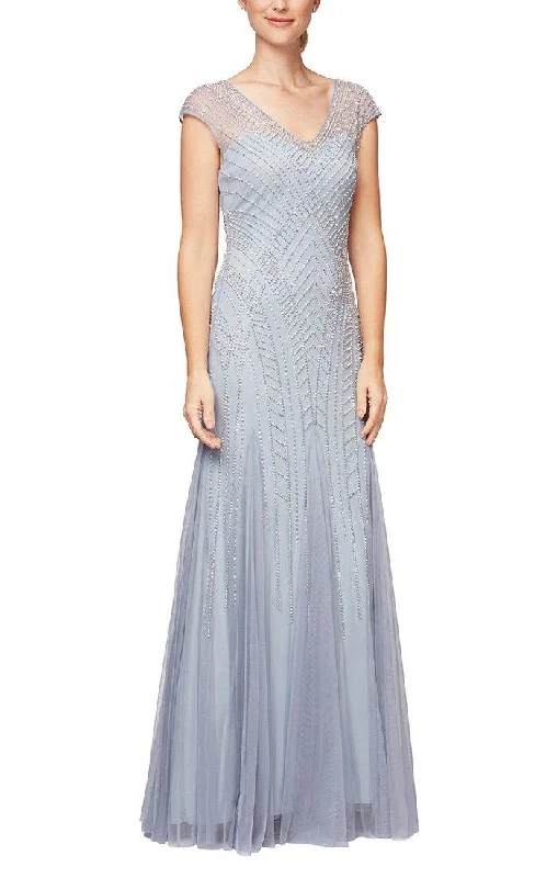 Alex Evenings 8116064 Long Mother of the Bride Dress