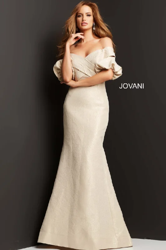 Jovani 06831 Long Mermaid Formal Prom Dress