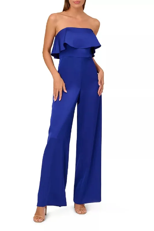 Liv Foster ML1E208227 Long Ruffle Formal Evening Jumpsuit