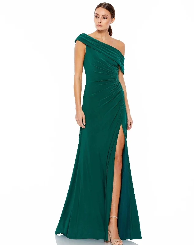 Mac Duggal Prom Long One Shoulder Formal Gown Sale