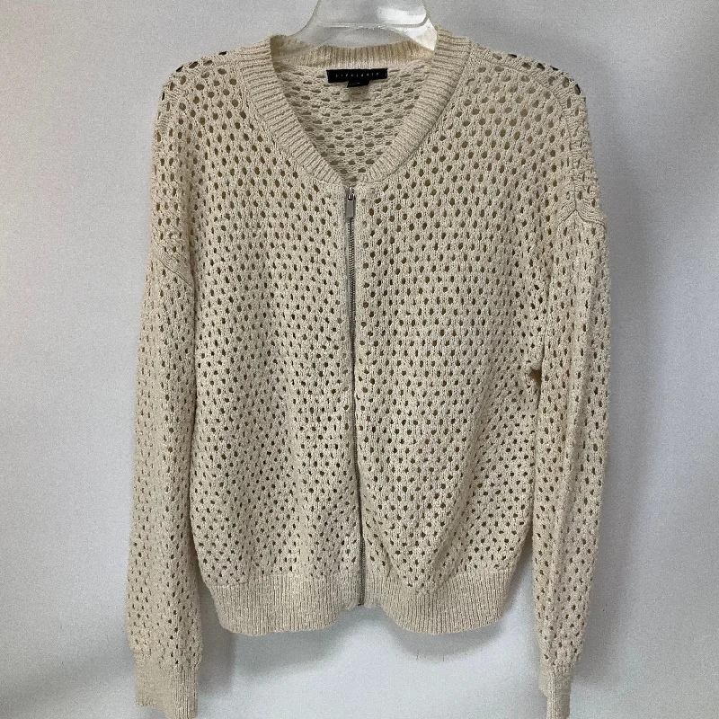 Sweater Cardigan By Sanctuary In Cream, Size: M