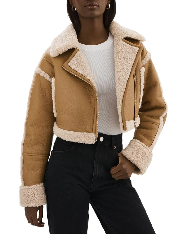 LAMARQUE Sherpa Crop Jacket