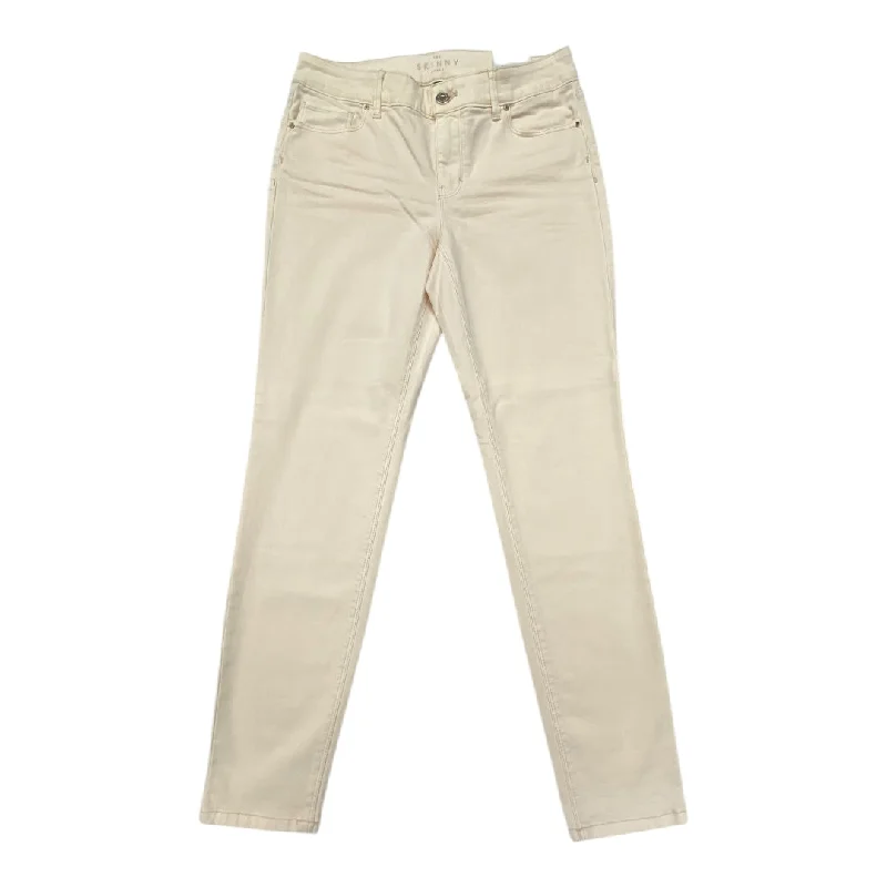 Jeans Skinny By White House Black Market In Peach, Size: 4