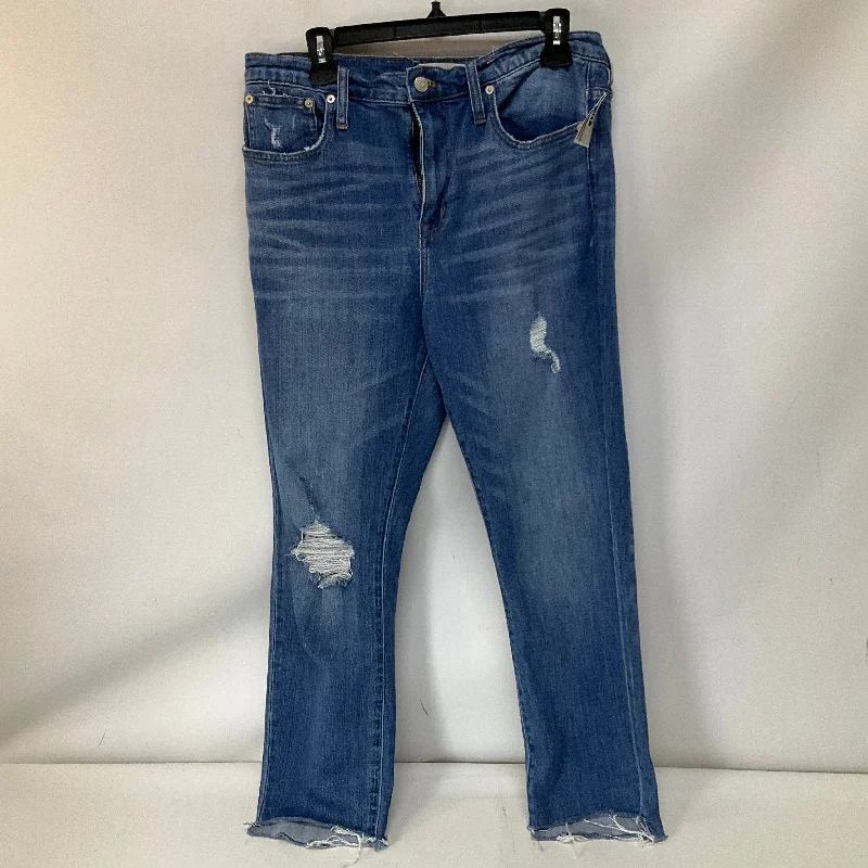 Jeans Boyfriend By Madewell In Blue Denim, Size: 8