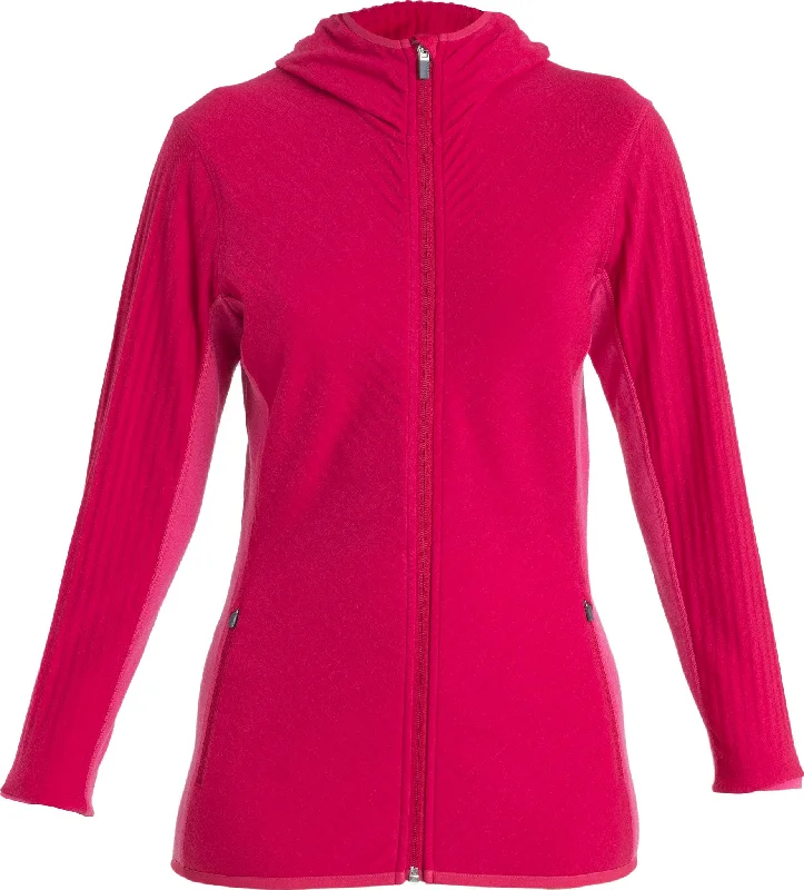 Descender Long Sleeve Zip Hood - Women's|-|Chandail à capuchon et glissière Descender - Femme