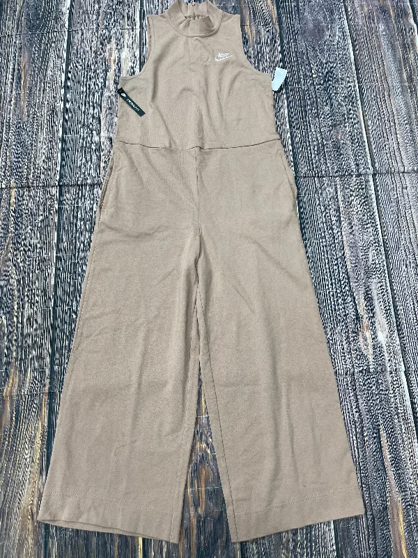 Athletic Dress By Nike In Tan, Size: S