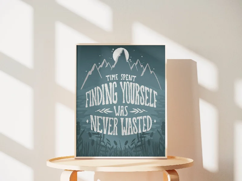 Finding Yourself Art Print