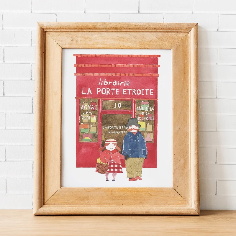 Librairie Art Print