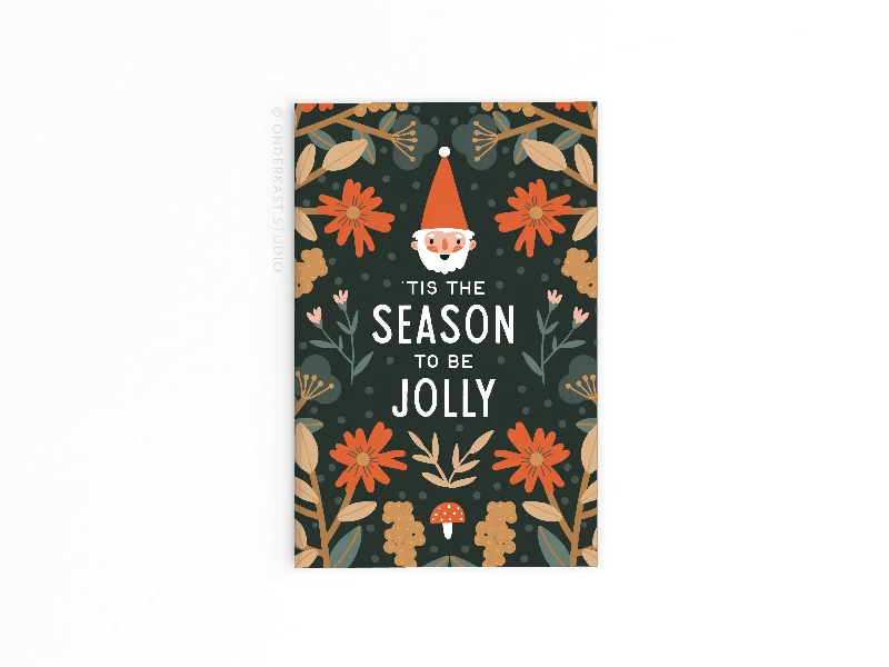 ’Tis the Season To Be Jolly Refrigerator Magnet