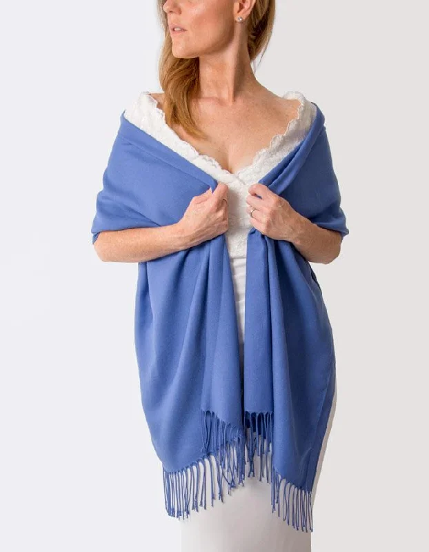 Royal Blue Wedding Pashmina