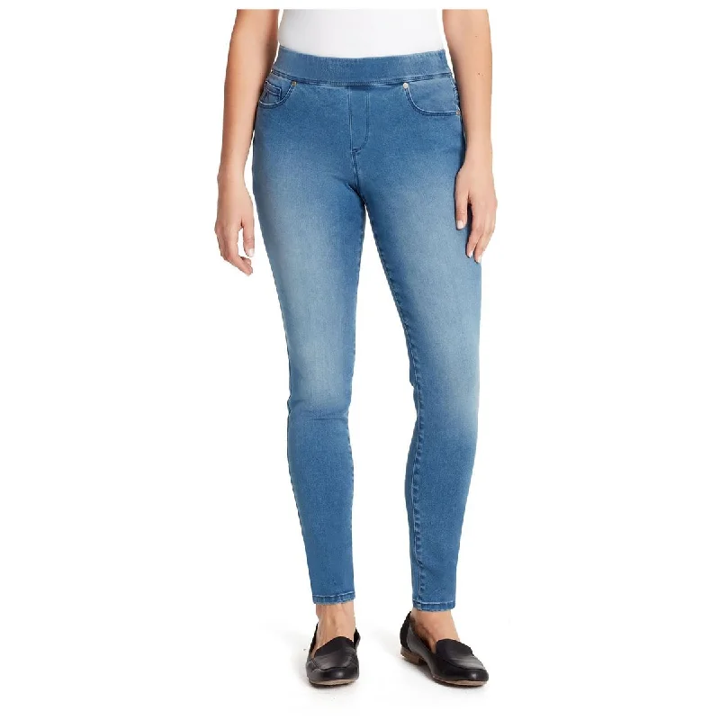 Avery Womens Stretch Pull On Skinny Jeans