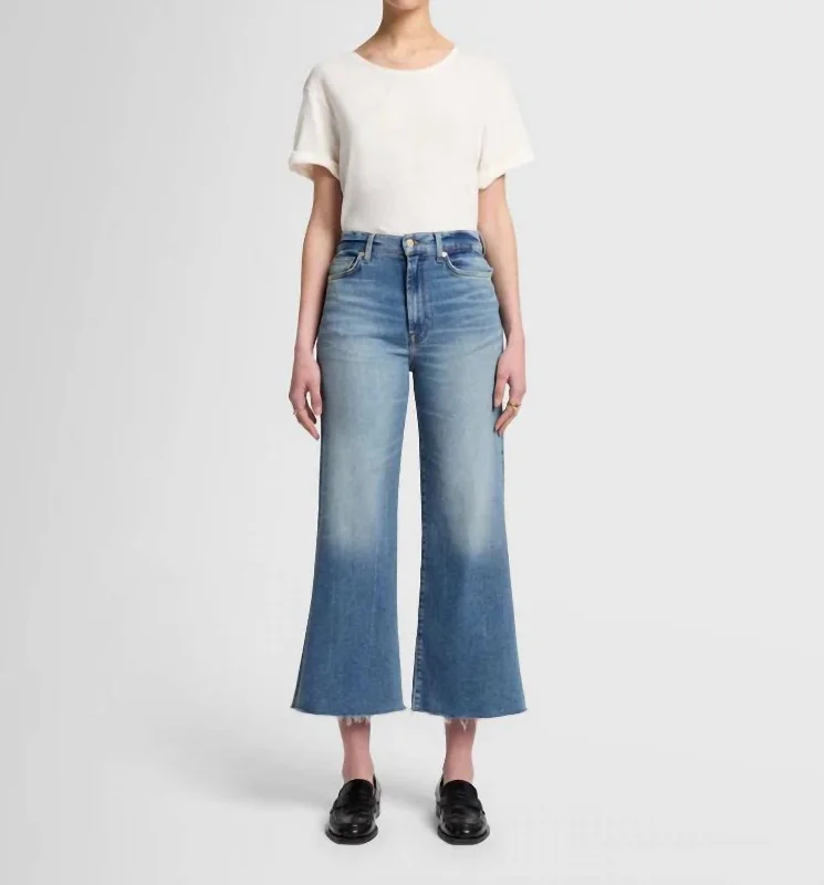 Luxe Vintage Ultra High Rise Cropped Jo Jeans In Panorama