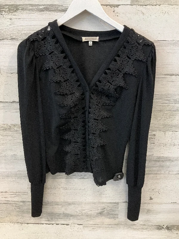 Top Long Sleeve By Clothes Mentor In Black, Size: S